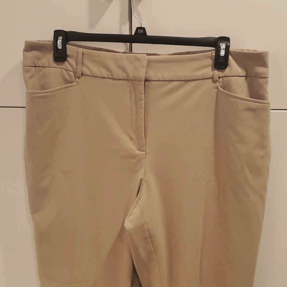 Women's khaki dress slacks
